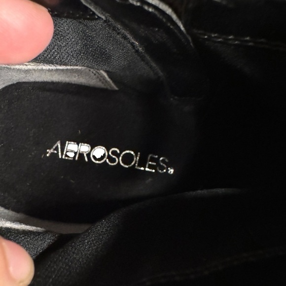 AEROSOLES Patrole Car Leopard Print Ankle Boots booties heeled boots shoes 6.5 W - Picture 9 of 12